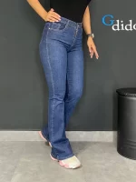 خرید شلوار جین دمپا بوت کات فول کش کد ۰۲۲۰۷ - دیدو گالری Dido Gallery