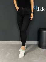 شلوار جین جذب سوپر کش مشکی کد ۰۰۹۰ - خرید و قیمت در دیدو گالری DidoGallery