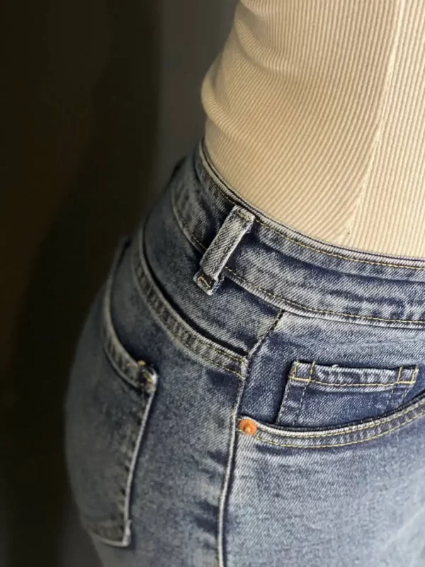 خرید شلوار جین اسلیم فیت پارچه کشی کد 5007300 - خرید و قیمت در دیدو گالری DidoGallery