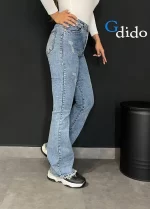 خرید شلوار جین بوت کات کشی کد 50083 - خرید و قیمت در دیدو گالری DidoGallery