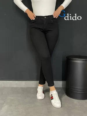 خرید شلوار جین جذب کشی مشکی کد 2200 - خرید و قیمت در دیدو گالری DidoGallery