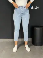 خرید شلوار جین اسلیم فیت پارچه کشی کد 101 - خرید و قیمت در دیدو گالری DidoGallery