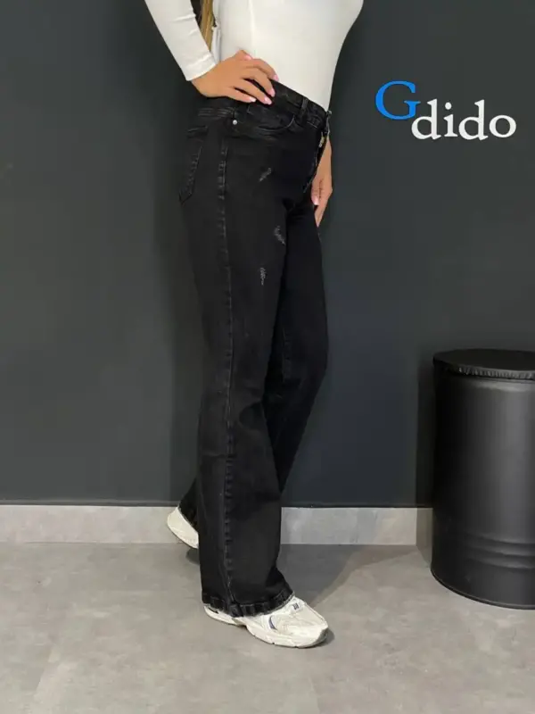 خرید شلوار جین بوت کات کشی کد 6612 - خرید و قیمت در دیدو گالری DidoGallery